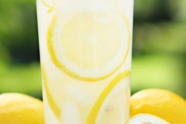 maak zelf een zomerse drank - limonade stroop siroop met verse citroenen