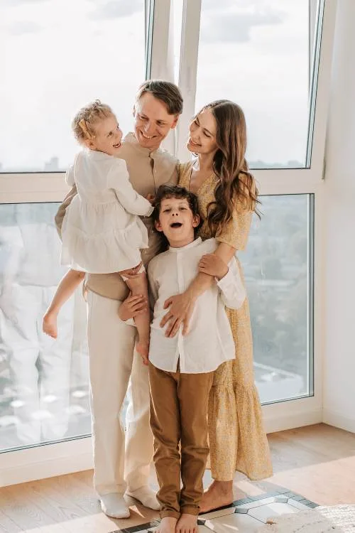 Minimaliseren biedt voordelen voor het gezin